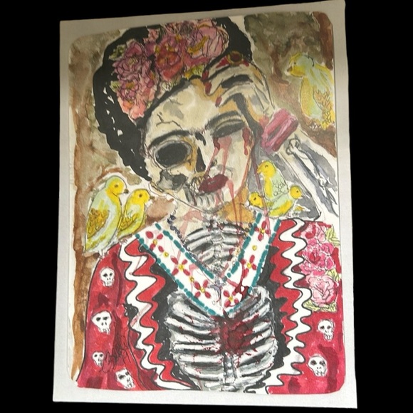 C. Zeoli Other - Frida Kahlo print🐒🌺🌸🌻🦜